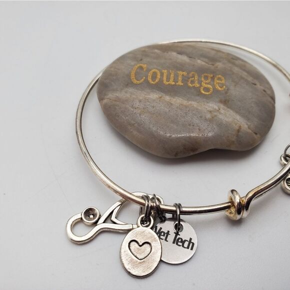 Vet tech Animal lover hospital veterinarian bracelet charm jewelry‎ - Picture 2 of 2